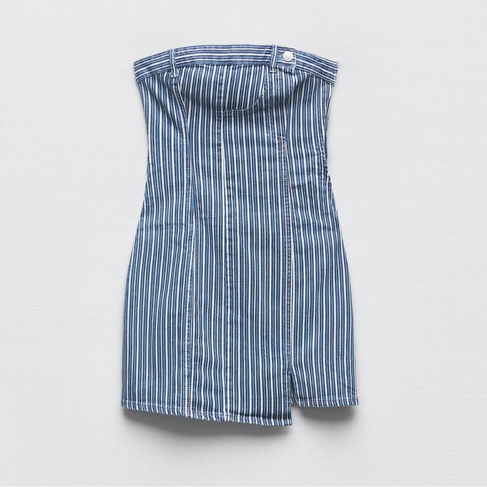 Zara denim mini dress